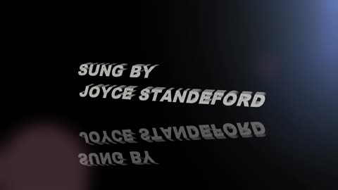 sung by Joyce a couple weeks ago