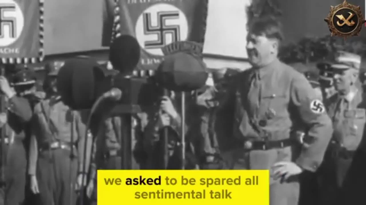 AI RECONSTRUCTS HITLER'S SPEECH TO ENGLISH