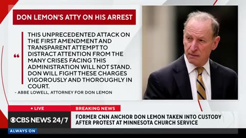 Don Lemon's attorney reacts to his arrest