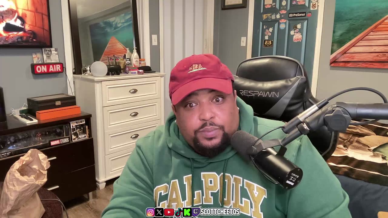 Small Showing of Pedophile ScottCheetos Running To Twitch VOD 11-14-2025