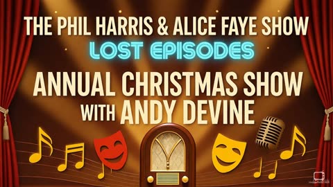 Phil Harris & Alice Faye - Christmas Show With Andy Devine (Dec 24, 1950) | Classic Radio