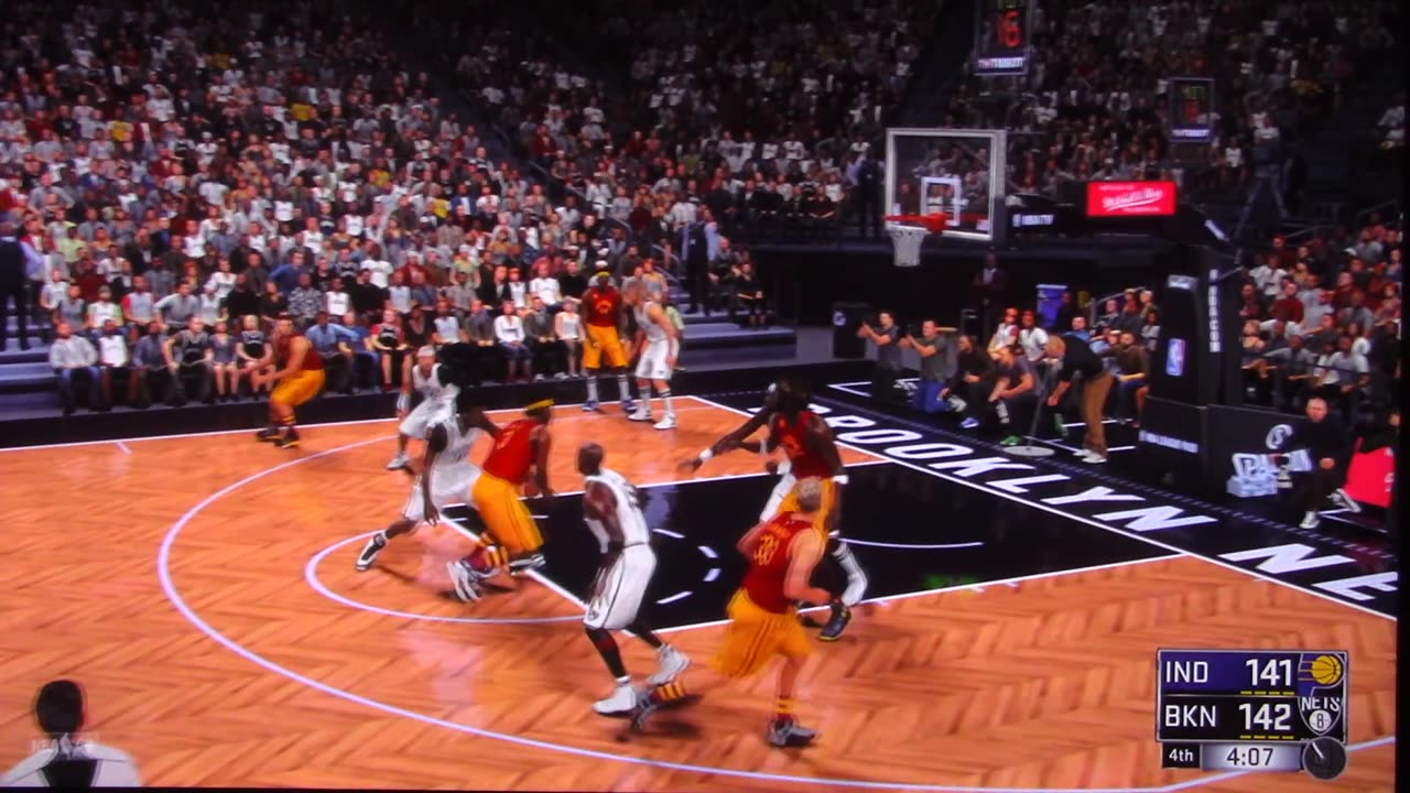 NBA2K: Indiana Pacers vs Brooklyn Nets (Buzzer Beater)