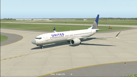 ZIbo Mod Boeing 737 MAX9 in Xplane 11.55 under Ubuntu 24 LTS in the year 2025