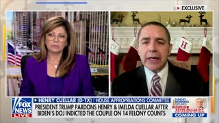 Pardoned Dem Rep. Henry Cuellar Claims Biden DOJ Attempted To Bribe, Entrap Him