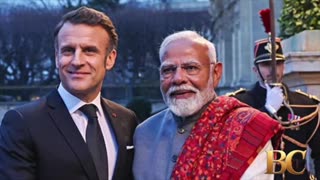 France’s Macron holds bilateral talks with India’s Modi to boost economic and strategic ties