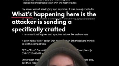 [2025-12-06] X user shares breakdown of malware designed to exploit React2Shell