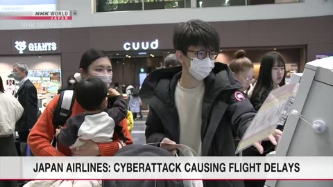 Cyberattack on Japan Airlines causing some delaysーNHK WORLD-JAPAN NEWS