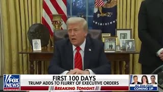 BREAKING: The President just signed a litany of executive orders - the biggest is a 25% tariff on all steel and aluminium imports. No exceptions