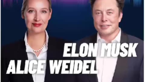 Elon Musk and Alice Weidel - Germany's obnoxious bureaucracy