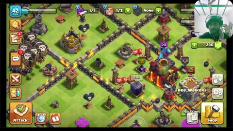 clash of clan livestreamts