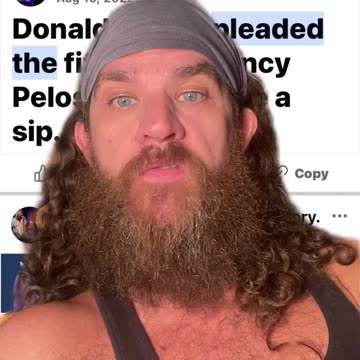 Trump #Trump #Politics #America #TadpoleTriplett #Comedian #Comedy #NancyPelosi #80Proof