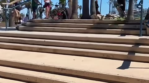 💥🛹 The Craziest NBD Ever! Santa Monica Triple Set | SkateNation