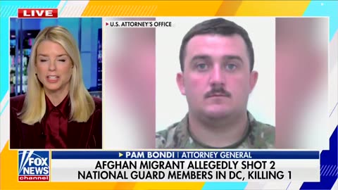 AG Pam Bondi on Staff Sergeant Andrew Wolfe: "Please continue to pray for Andy...