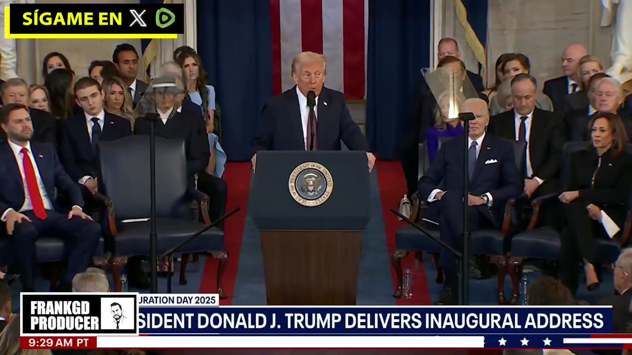 "¡Primer Discurso Histórico del Presidente 45-47 Donald Trump en Español!