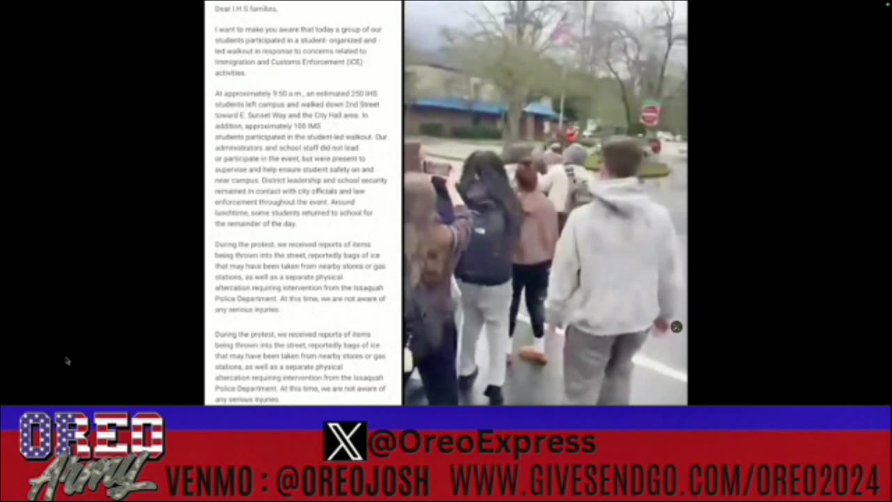 More Students Ditching Class for ICE Protest - Ring Video Footage Released in Guthrie Case - More