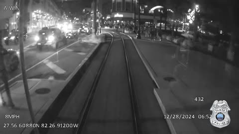 Tampa Police Release Surveillance Video Of Channelside Shooting Involving Reserve Officer