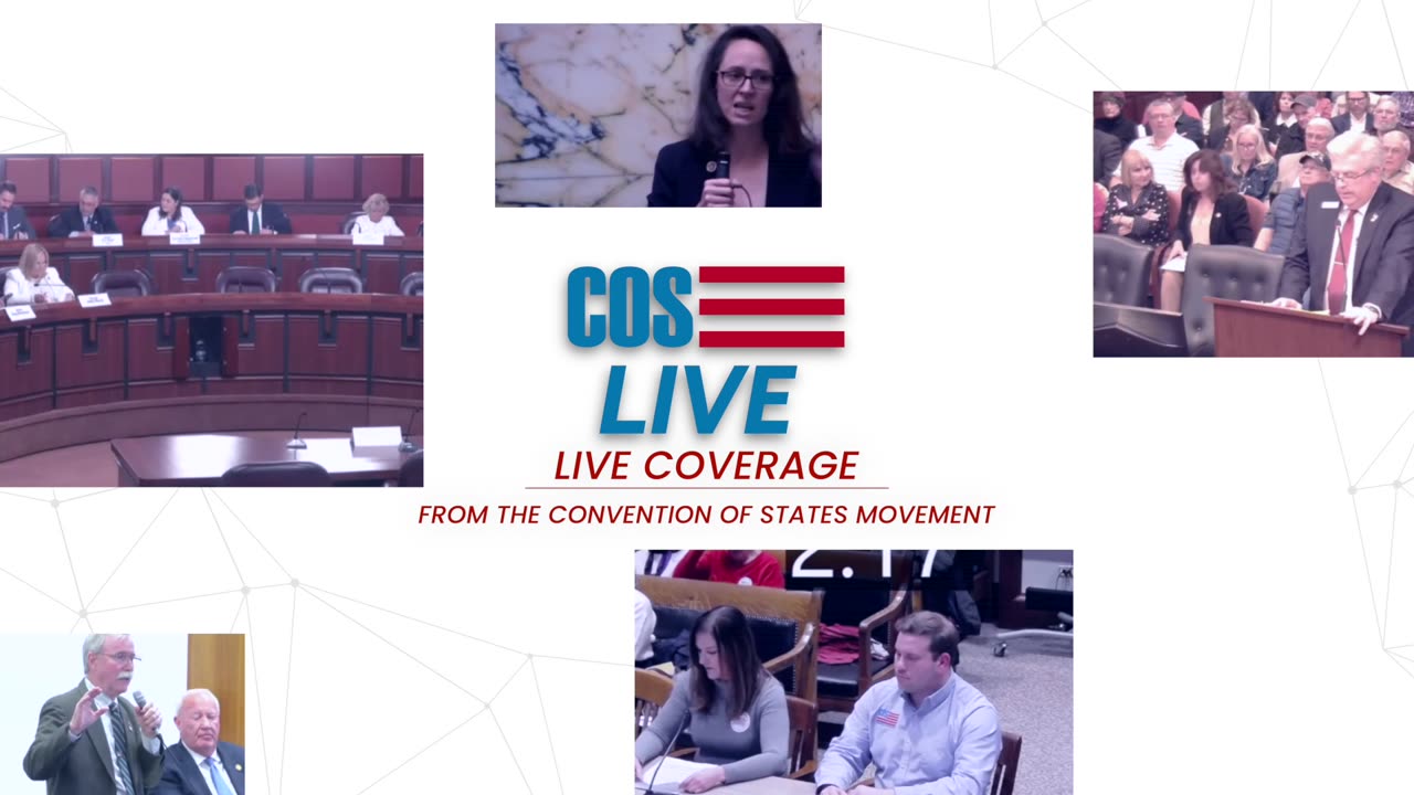 COS LIVE: Live Coverage from the Convention of States Movement