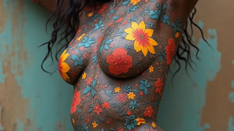 Bodypainting Women Owning the Spotlight with Color