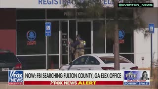 FBI agents are currently RAIDING a Fulton County elections office in Georgia