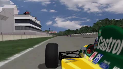 F1 Lotus 107 (1992) At Road America [rFactor 1]