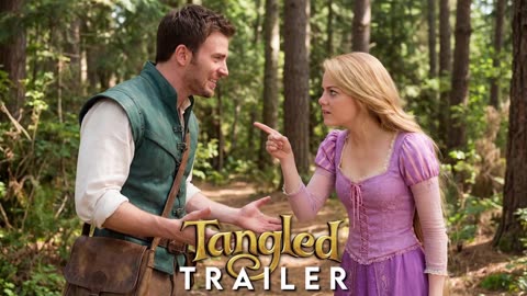 Tangled- Live Action - Chris Evans, Emma Stone _ Concept Trailer