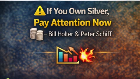 ⚠️ If You Own Silver, Pay Attention Now — Bill Holter & Peter Schiff ⚠️