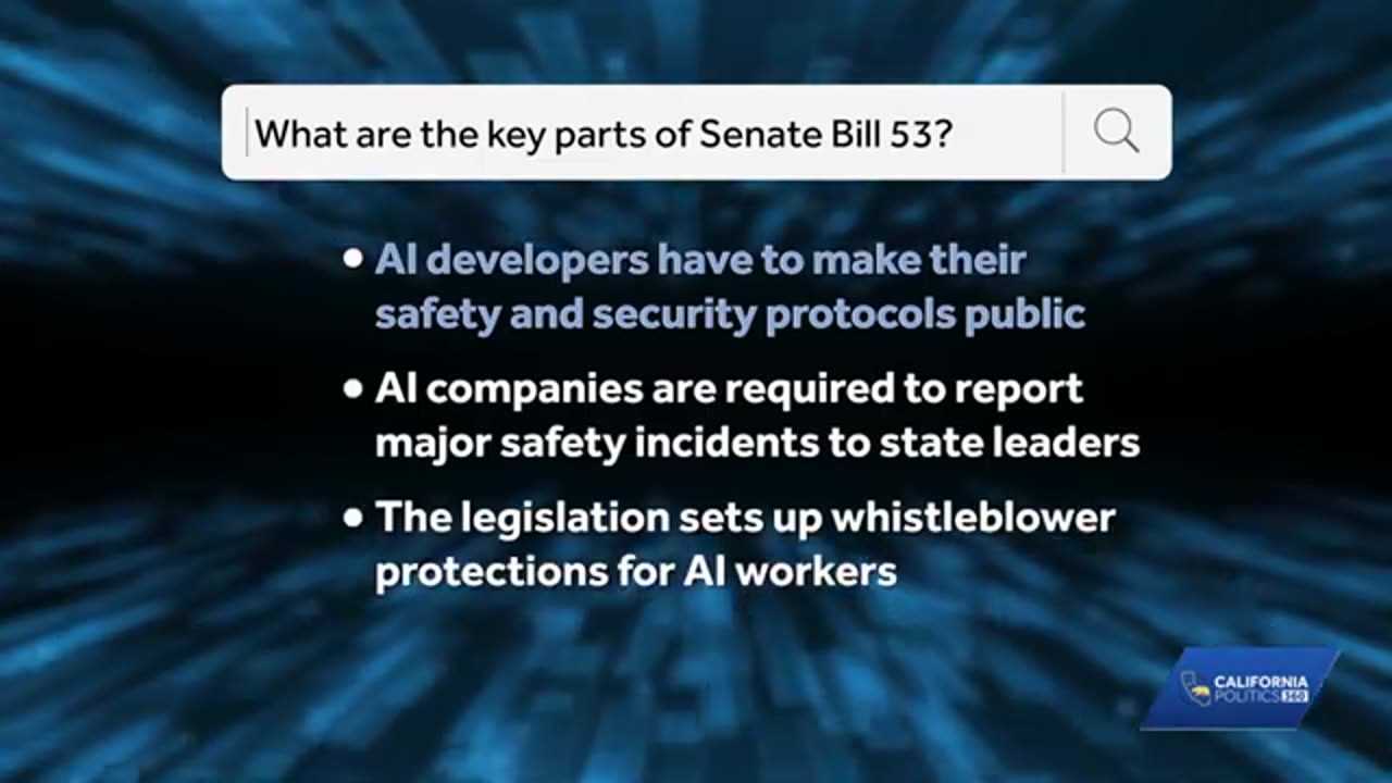 California's new AI safety law explained