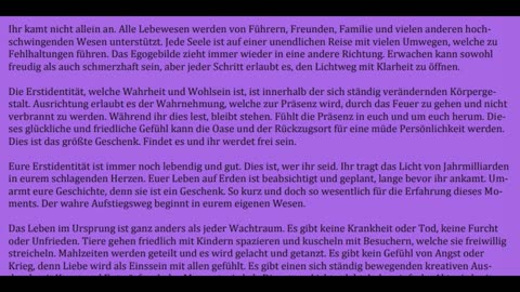 SolayasErkenntnisse - Bewusstsein - Botschaften - Erstidentität