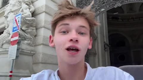 не наверное а миша_ Russian boy in Austria