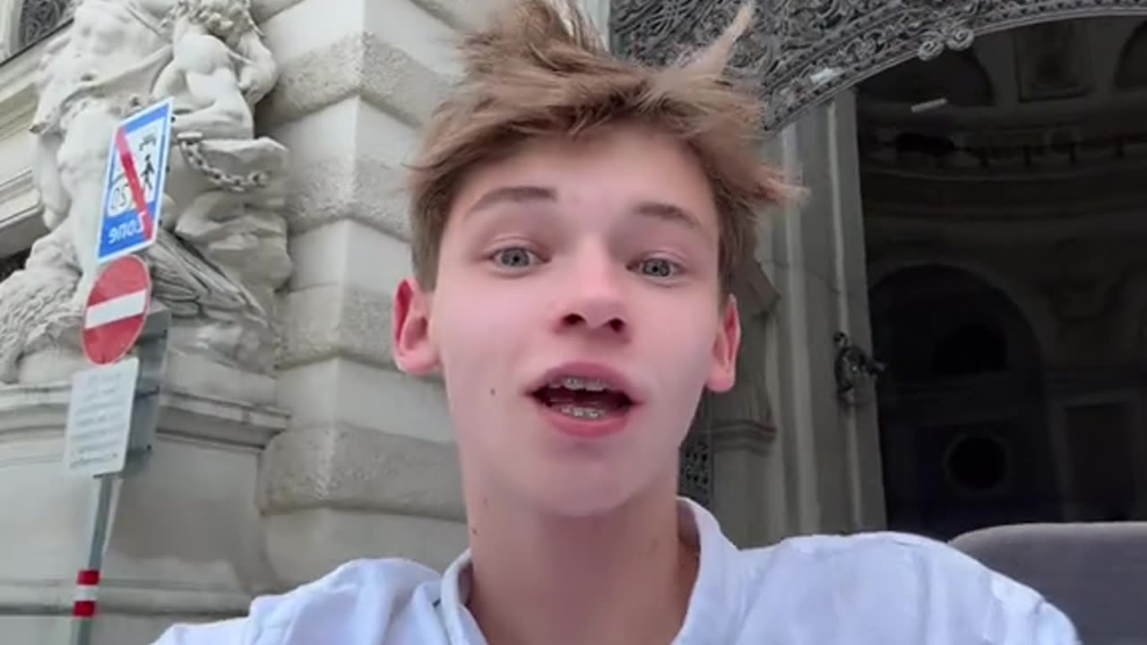 не наверное а миша_ Russian boy in Austria