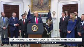 President Trump Makes an Announcement, Dec. 2, 2025