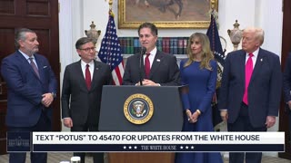 President Trump Makes an Announcement, Dec. 2, 2025