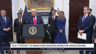 President Trump Makes an Announcement, Dec. 2, 2025