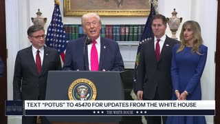 President Trump Makes an Announcement, Dec. 2, 2025