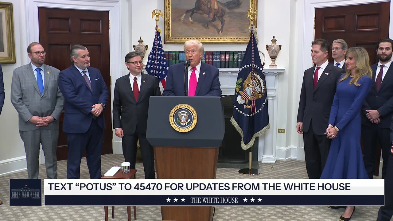 President Trump Makes an Announcement, Dec. 2, 2025