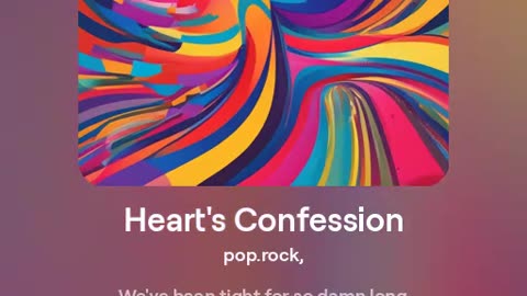 Hearts confession ai song