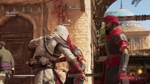 Battle132 Bhasim vs three gaurds in markets of Bhagdad Assassins Creed Mirage