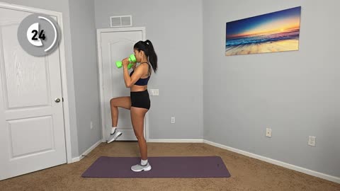 15 MIN Full Body Workout With Weights ｜ All Levels Power X Pilates Using Dumbbells