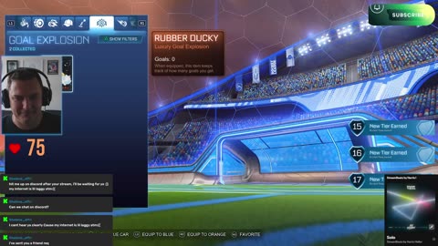 🔴 Live - Rocket to the Moon 🌒- Rocket League