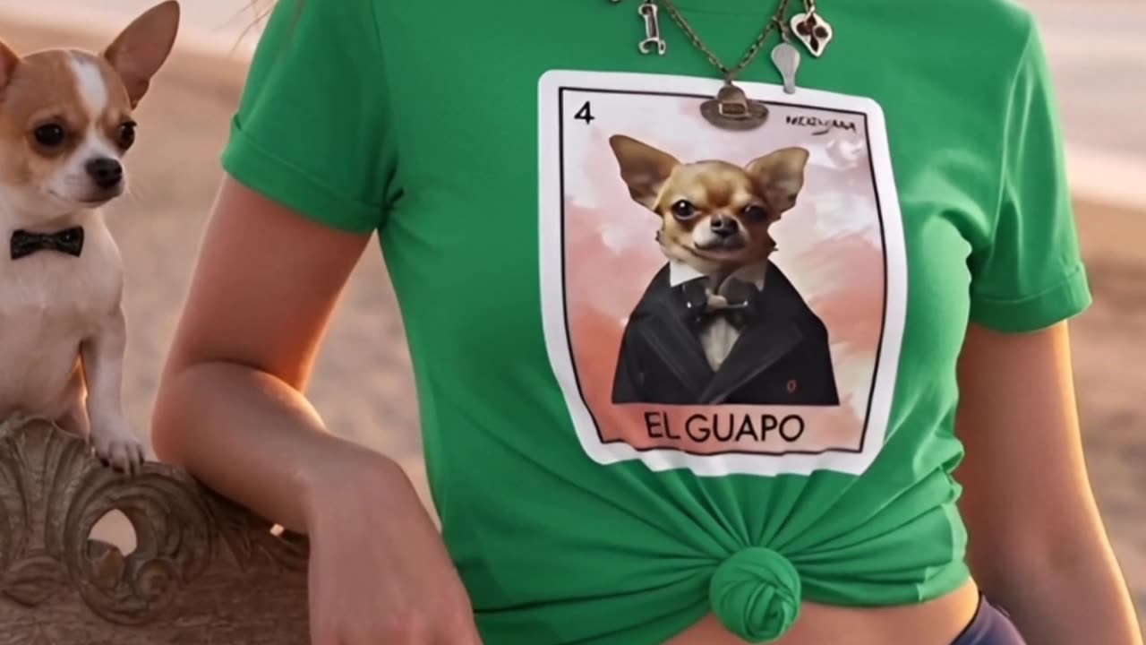 Everyone asked where I got this shirt… so here it is, El Guapo is iconic #funnyshirt #chihuahua