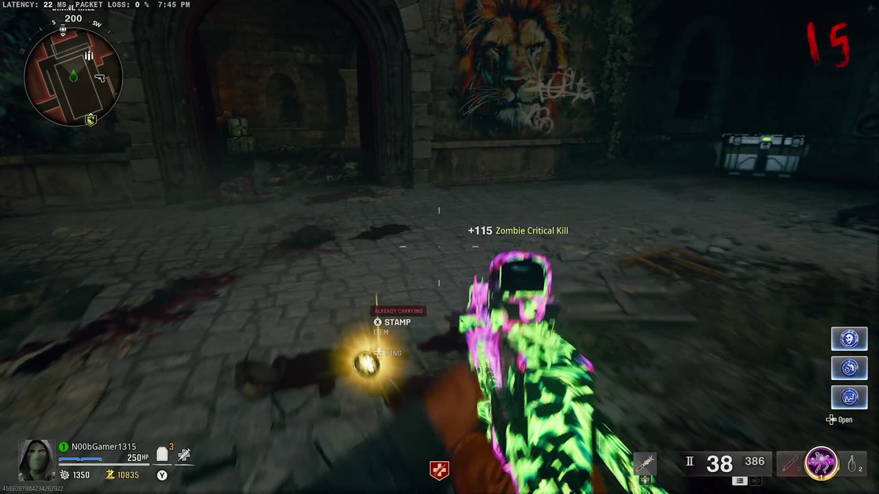 Call of Duty Black Ops 6 No Commentary Solo Round Based Zombies PvE Citadelle Des Mortis 35th Game