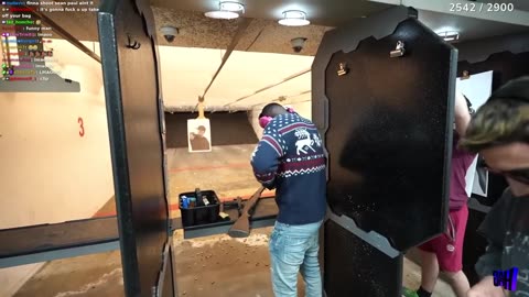 FunnyMike Gets SWATTED At The Firing Range.. 😳💥