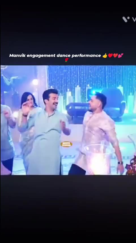 Manvik engagement ki dance performance 👌❤️