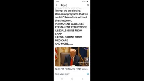 Trump closing down dem programs ..