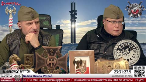 BANDEROWCY WYĆ Pon. 17.2.2025r. W. Olszański, M. Osadowski Rodacy Kamraci NPTV.pl