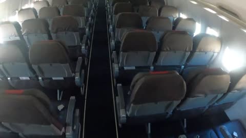 Detailing the inside of the New Orleans Saint s 737 jet