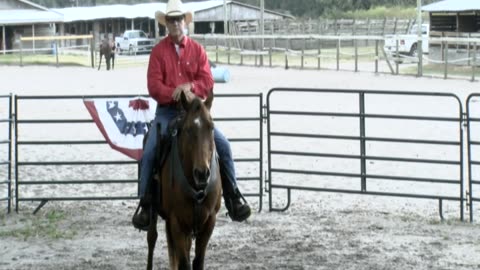 Skipper Calder & Cowboy-up Ministry bring horse training with a message at 11am.