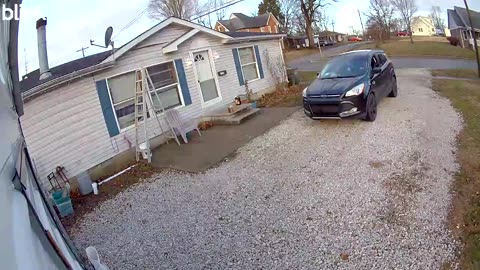 Amazon Delivery Driver Hitting My Barn and Taking Off