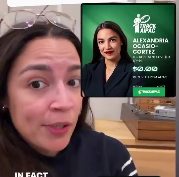 AOC “After I won my Primary - AIPAC approached me and offered me a ton of money”