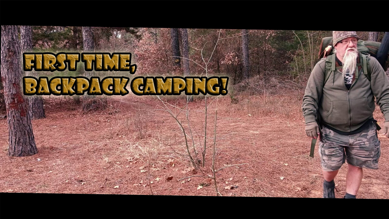 First Time Backpack Camping!